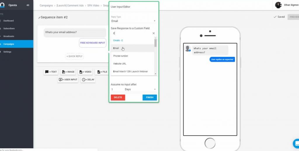 Rich Message Editor